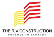 The R V Construction Logo